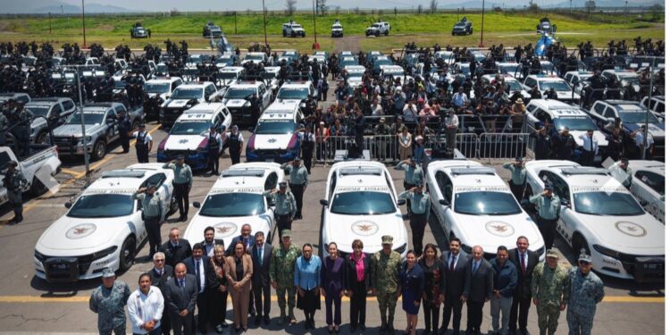 Presidenta presenta Mando Unificado de la Zona Oriente del Estado de México que ha logrado una reducción del 14% en homicidios dolosos