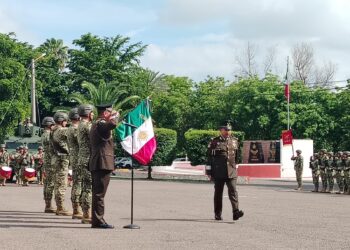 General Santos Gerardo Soto rinde  protesta como comandante de la Novena Zona Militar