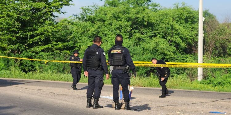 Abandonan una hielera con restos humanos en “La Y griega”