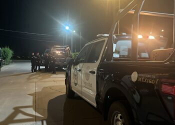 Abandonan a un asesinado a un costado donde se hospedan los elementos de la SSyPC