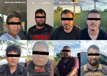 Capturan a 9 presuntos delincuentes en Sinaloa
