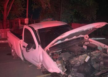 Dos personas lesionadas arrojó un aparatoso accidente en Angostura