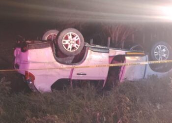 Fallece adulto mayor de Culiacán al volcarse la camioneta que conducia en la Autopista Culiacán-Mazatlán