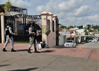 Fuerzas federales catean una residencia en Colinas del Rey