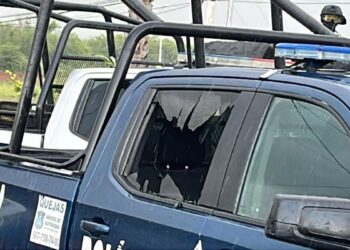 Atacan a balazos a elementos de la Policía Estatal Preventiva cerca del Hospital General