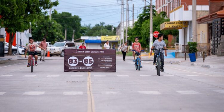 ¡Compromisos cumplidos! Juan de Dios Gámez entrega calles pavimentadas en Pemex y Stanza Florenza
