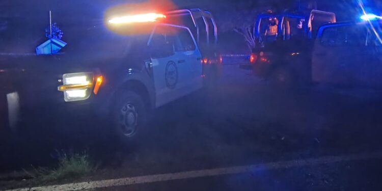 Marinos capturan a dos presuntos delincuentes con armas de fuego en Buganbilias