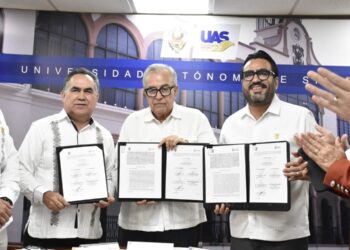 Con el Gobernador como testigo de honor, la UAS y el Ayuntamiento de Culiacán firman convenio de colaboración para fortalecer el desarrollo del municipio y todos sus sectores