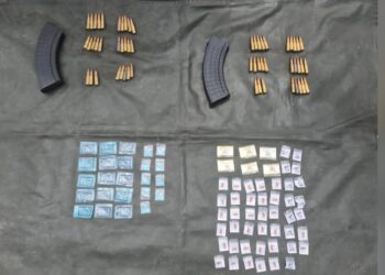 En diferentes hechos, en Guamúchil y Rosario, Grupo Interinstitucional asegura presunta droga y municiones