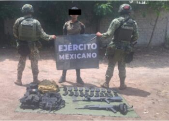 Grupo Interinstitucional asegura armas largas y municiones en municipio de Elota