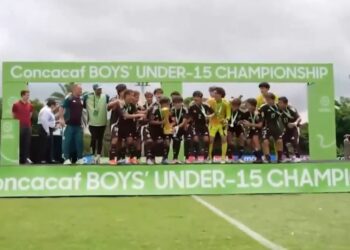 Selección Mexicana Sub-15 gana el Campeonato de la Concacaf tras golear a EU