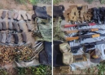 Aseguran armas, cartuchos, cargadores y equipo táctico tras agresión en Elota