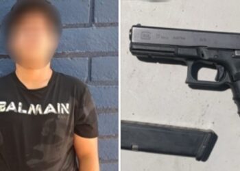 En Culiacán, detienen a un civil armado y asegura un vehículo con ponchallantas