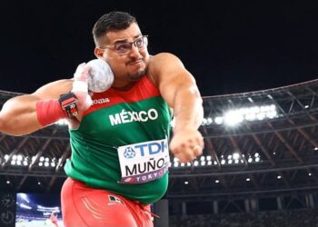 Uziel Muñoz gana medalla de plata en lanzamiento de bala en el mundial de Atletismo Tokyo 2025