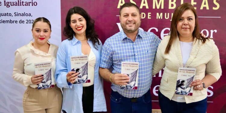 Alcalde de Badiraguato reconoce el trabajo y participación de las mujeres durante la Asamblea Voces por la Igualdad y contra las Violencias