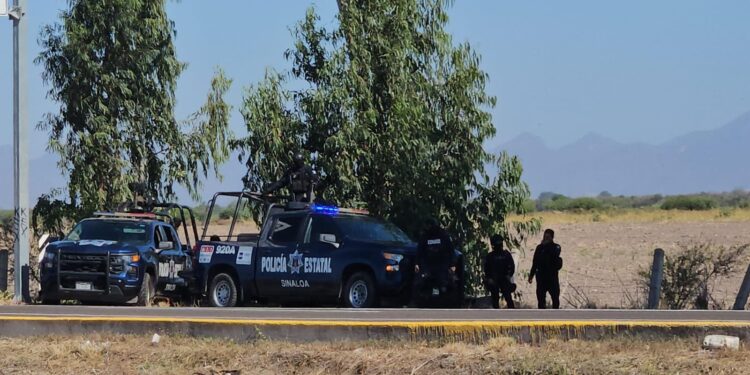 Hallan a un hombre asesinado a un costado de la Maxipista en Tanques, Elota
