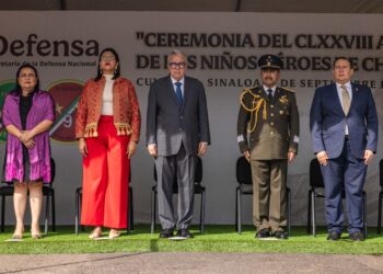 Asiste Gobernador Rocha a ceremonia por aniversario 178 de la Gesta Heroica de Chapultepec