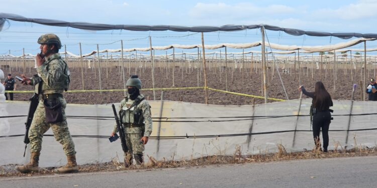 Balaceras en Villa Juárez dejan un velador asesinado con ráfagas de armas largas