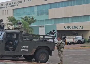 Detienen a mujer vestida de enfermera con una jeringa en el HG de Culiacán