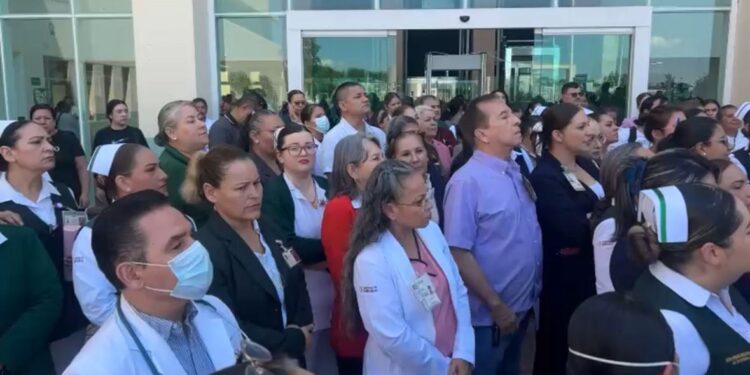 Paran labores enfermas del HG de Culiacán tras retención de una compañera; fue acusada de ser cómplice de mujer que entró con jeringa