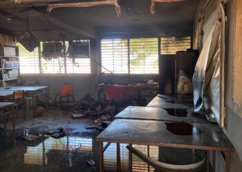 Queman escuela secundaria en Culiacancito