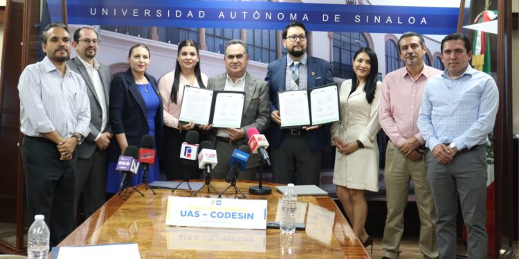 La UAS y el CODESIN firman Convenio de Colaboración dentro de la estrategia Sinaloa 10+, con una visión conjunta de planeación estratégica entre la academia y los sectores productivos