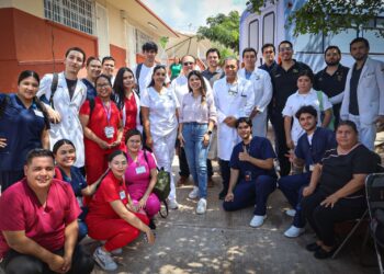 En alianza DIF Culiacán, UAS y Guardia Nacional atienden a familias en Las coloradas a través de la Jornada del Bienestar