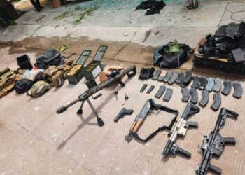 Tras agresión a policías en La Conquista, aseguran a un civil, 2 vehículos, armas, cargadores, cartuchos y equipo táctico