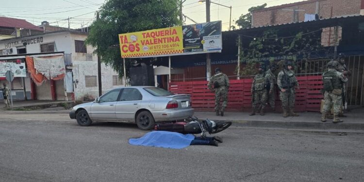 Asesinan a un hombre desconocido en Navolato