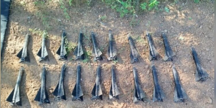 Aseguran 19 artefactos explosivos improvisados en Culiacán