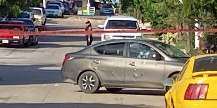 Asesinan a un joven con más de 100 disparos en colonia Adolfo López Mateos