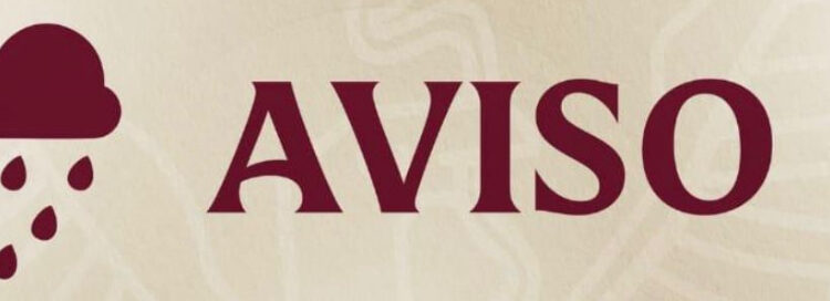 Suspenden clases en cuatro municipios de Sinaloa por pronóstico de fuertes lluvias