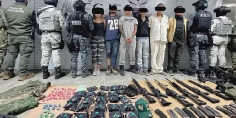 Capturan a 11 presuntos delincuentes vinculadas al CJNG en operativos coordinados en Zacatecas