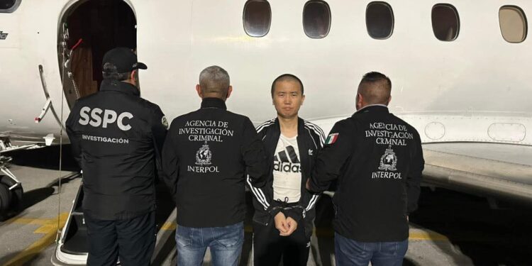 Entregan a Estados Unidos a Zhi Dong “N”, identificado como responsable del tráfico internacional de droga, lavado de dinero y alianzas con grupos criminales