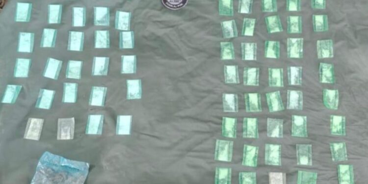 Grupo Interinstitucional asegura dosis de presunta cocaína, cristal y marihuana en Culiacán