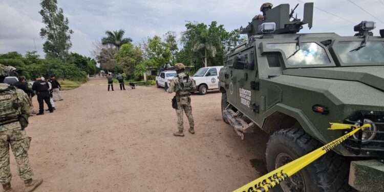 Asesinan con armas de fuego largas a joven en La Michoacana, Navolato