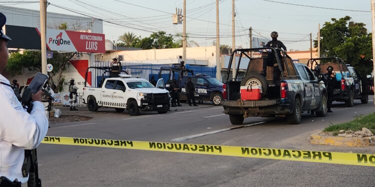 Enfrentamientos entre elementos de la Guardia Nacional y estatales deja un muerto y dos heridos a balazos 
