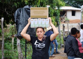 “Seguiremos beneficiando a los pueblos”; José Paz López inaugura obra pública en la comunidad de Otatillos, Badiraguato