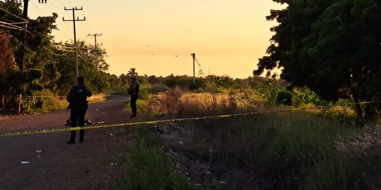 Hallan a un hombre asesinado al norte de Culiacán