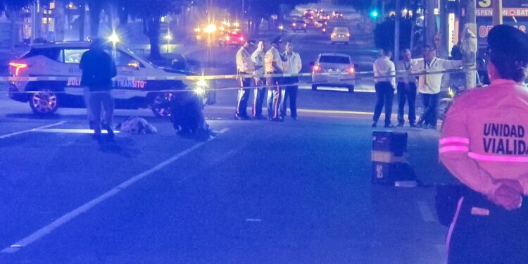 Muere anciano atropellado en la calzada Heroico Colegio Militar