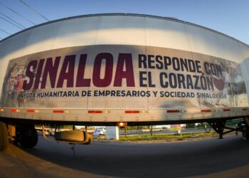 Sinaloa envía más de 62 toneladas de ayuda humanitaria a estados afectados por inundaciones en México