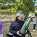 La Facultad de Ciencias de la Tierra y el Espacio fomenta el interés por la observación astronómica en estudiantes, a través del uso y manejo de telescopios