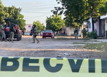 Balaceras en la colonia Estela Ortiz de Toledo de Culiacán dejo un lesionado y un muerto a balazos