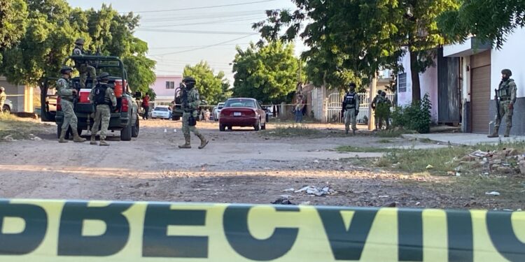 Balaceras en la colonia Estela Ortiz de Toledo de Culiacán dejo un lesionado y un muerto a balazos