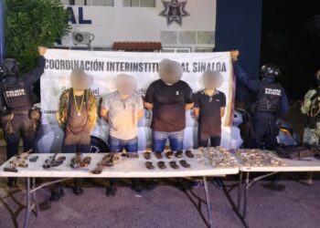 Tras balaceras de ayer por en la noche detienen a 4 civiles armados 