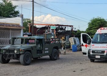 Matan a balazos a dos hombres en un Yonke en la colonia Industrial El Palmito
