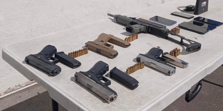 Grupo Interinstitucional asegura objetos ilícitos y prohibidos en otra revisión en la Penitenciaria de Aguaruto