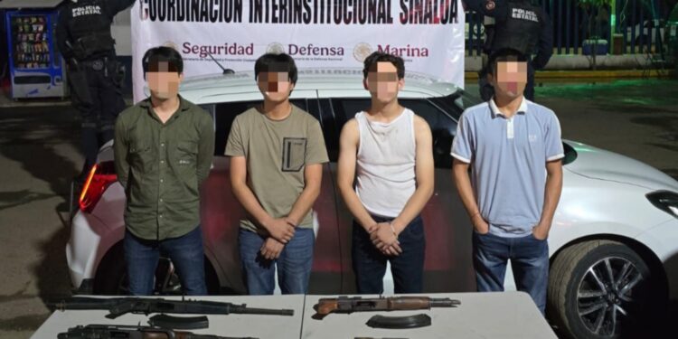 34 personas detenidas, 94 armas de fuego y más de 26 mil 400 cartuchos asegurados, son parte de los resultados de seguridad en Sinaloa