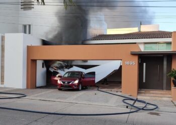 Queman una residencia cerca de la casa de Julio César Chávez en Colinas de San Miguel