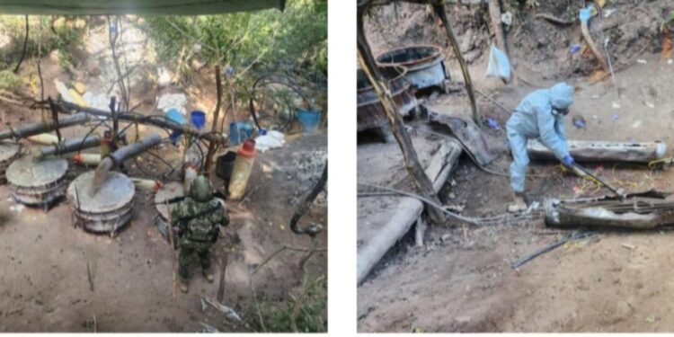 En Culiacán, inhabilita 2 laboratorios clandestinos; 1 de ellos estaba activo